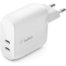 Chargeur 40W usb-c PowerDelivery, 2x20W WCB006vfWH (WCB006VFWH) - Belkin