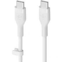 Flex usb-c/usb-c to 60W 3m, white CAB009bt3MWH (CAB009BT3MWH) - Belkin