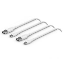Belkin - usb-a to usb-c pvc White 1m Twin Pack