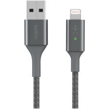 Adattatore Elettrico Belkin Smart LED Lighting USB-A Grigio – Connettore Lightning, 1 pz