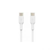 Usb-c auf usb-c Boost Charge Kabel (usb Typ-C Schnellladekabel für Pixel, iPad Pro, Samsung und andere Geräte, 1 m), white - Belkin