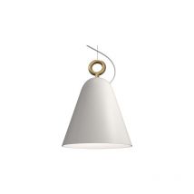 Bella Plafón Colgante Dome Blanco Envejecido 1x E27