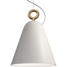 Belid - Bella Plafón Colgante Dome Blanco Envejecido 1x E27