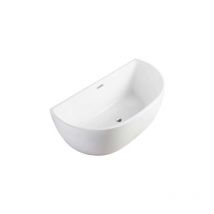 Sanita - bella - semi-insel badewanne - Wandmontierte Badewanne - Elegant und Raffiniert - Robust - Pflegeleicht - 80x170x58cm