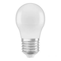 Lampadina lrd E27 a sfera smerigliata, 4,9W, bianco freddo.
