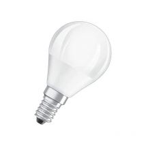 Bellalux - Bombilla led esmerilada de esfera E14, 3,3 w, blanco cálido.