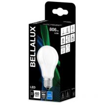 Lampadina LED E27 smerigliata standard, 8,5W, bianco freddo.