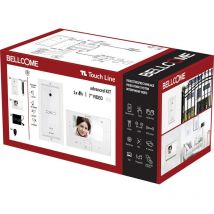 Bellcome Advanced 7" Video-Kit 1 Familie Video-Türsprechanlage Kabelgebunden Komplett-Set 8teilig W