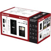 Electra Video-Türsprechanlage Kabelgebunden Komplett-Set Schwarz - Bellcome
