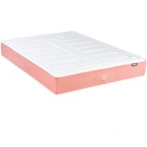 Bellecour - literie Matelas lilas 140x190 cm Mousse avec mémoire de forme
