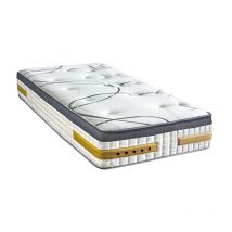 BELLECOUR LITERIE Matelas LINKOPING 90x200 cm Mousse à mémoire de forme Soutien Ferme