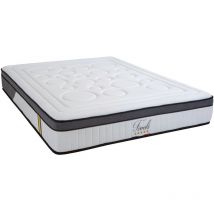 Bellecour - literie Matelas tivoli 140x190 cm Mousse avec mémoire de forme