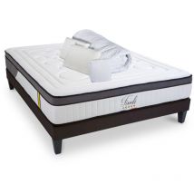 Bellecour - literie Pack anti punaise tivoli 180x200 cm Matelas + Sommier + Accessoires