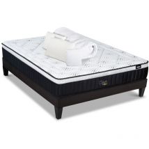 Bellecour - literie Pack Prêt à dormir celestin 2.0 180x200 cm Matelas Mémoire de forme + Sommier + Accessoires