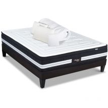 Bellecour - literie Pack Prêt à dormir chambord 140x190 cm Matelas Micro-ressorts + Sommier + Accessoires