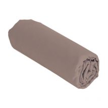 Bellecour - literie Alèse b-sensible Taupe 140x190 cm Impermeable & Anti-acariens