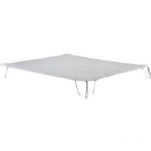 Bellecour - literie Surmatelas wellness 90x200 cm Fibres creuses polyester
