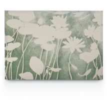 BELLECOUR LITERIE Tête de lit déhoussable HAKU 160x110 cm Coloris Vert