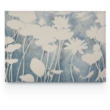 Bellecour - literie Tête de lit déhoussable haku 160x110 cm Coloris Bleu