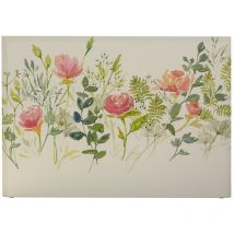Bellecour - literie Tête de lit déhoussable roseraie 140x110 cm