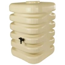 Belli Cubique Regenwasserauffangbehälter 350 Liter Beige