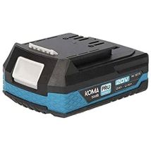 Batteria agli ioni di litio 20v 2.0a batteria koma tools serie pro
