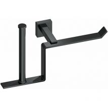 Beltran 10763 niza Portarrollo con Repuesto Cromo Negro - ref: 064-10763