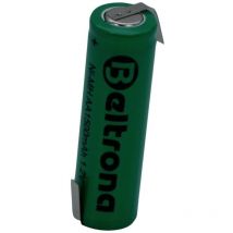 AA1500 Batteria ricaricabile speciale Stilo (aa) linguette a saldare a z NiMH 1.2 v 1500 mAh - Beltrona