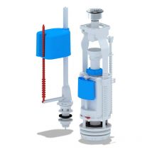 Belvit WC Spülventil 1/2" Anschluss unten Verchromt ECO-Spülfunktion