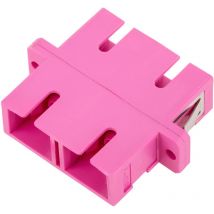 Accoppiatore fibra ottica duplex OM4 multimodale sc a sc - Bematik