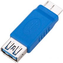 Bematik - Adaptateur usb 3.0 (Micro usb Femme à b Mâle)