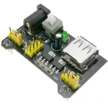 Alimentation 3.3V-5V pour circuit imprimé MB102 - Bematik