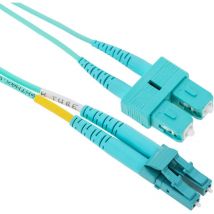 Bematik - Câble à fibre optique OM3 lc à sc duplex multimode 50/125 10m