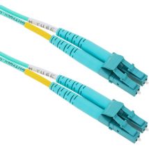 Bematik - Câble fibre optique OM3 lc à lc duplex multimode 50/125 50cm