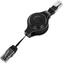 Bematik - Cable retráctil RJ45 (8P8C) de 120 cm (RJ45-M/M)