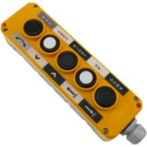 Bematik - Caja de 2+2+1 pulsadores momentáneos de la serie LAY5