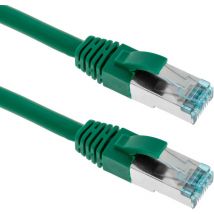 Cavo di rete Ethernet Cat. 7 ftp verde da 0,25 m - Bematik