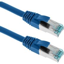 Câble réseau Ethernet ftp Cat.7 bleu 0,5 m - Bematik