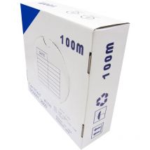 Bematik - 100 m starre blaue Cat. 5e utp cca Ethernet-Netzwerkkabeltrommel