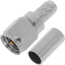 Connecteur á sertir RG-316 (RSMA-Mâle aérienne) - Bematik