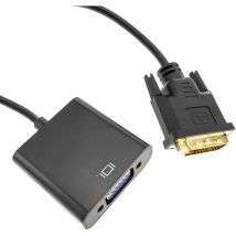 Convertitore adattatore Da dvi-d a vga su cavo da 15 cm - Bematik