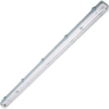 Bematik - Ecran étanche pour tube led 1 x 1200 mm avec raccordement à deux extrémités IP65 T8 G13