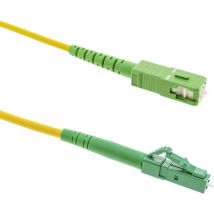 Bematik - Fiber Optic Cable lc/apc auf SC/APC-Simplex Singlemode G657A2 9/125 von 10 m OS2