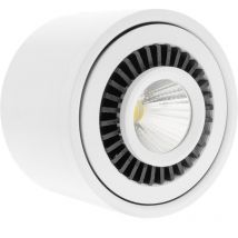 Foco led de superficie Lámpara cob 9W 220VAC 6000K blanca 85mm - Bematik