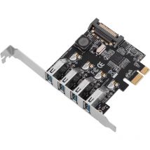 BeMatik - PCI-Express to SuperSpeed USB 3.0 External 4-port