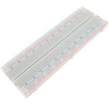 Plaque d'essais pour l'électronique Planche pour prototypage de 830 points de connexion MB-102 - Bematik