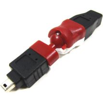 Bematik - Rotor adaptateur FireWire 400 ieee 1394 (4 broches-M/4 broches-H)