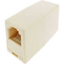 Splice câble téléphonique RJ11/RJ12 f/f (6P6C) - Bematik