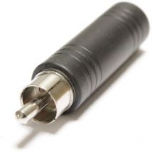 Stereo Audio Adapter 6,3 millimetri jack TRS-a-femminile-maschile 1XRCA - Bematik