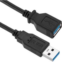 Câble rallonge usb 3.0 2 m Type-A Mâle à Femelle - Bematik